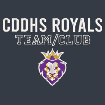 CDDHS Team/Club Embroidered Hoodie Design