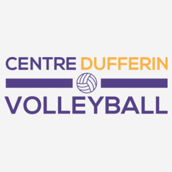 Centre Dufferin Volleyball Dri-fit Warm-up Long sleeve T-Shirt  Design