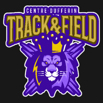 Track and Field  - Men's Zone Performance T-Shirt Design