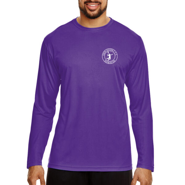 CDDHS Badminton Long Sleeve Performance T-Shirt Purple Thumbnail
