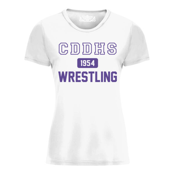 CDDHS Wrestling Ladies Performance T-Shirt Thumbnail